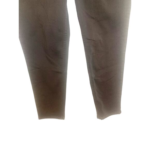 Democracy "Ab" Solution High Rise Jeans 14 Brown Ankle Skinny Denim Slimming - Picture 5 of 9